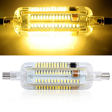 HRSOD 2x R7S 78 мм 9 Вт 104 * 3014SMD 900 лм 360 теплый белый/холодный белый T декоративные