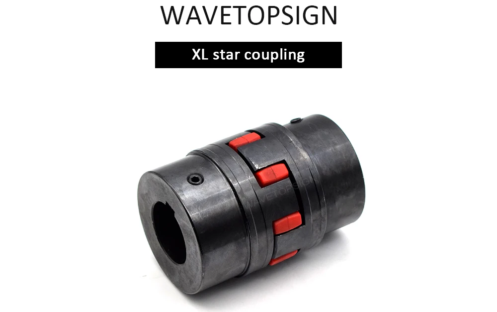 WaveTopSign сталь XL звезда тип муфты, Quad Эластичная муфта, коготь тип муфты, 45 круглая сталь XL большой крутящий момент муфты