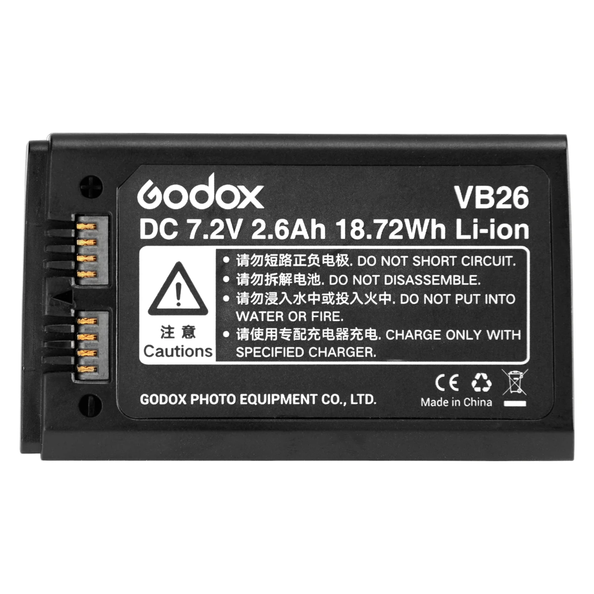 Вспышка Godox VB26 для V1 V1C V1N V1S V1F V1O V1P V860III | Электроника