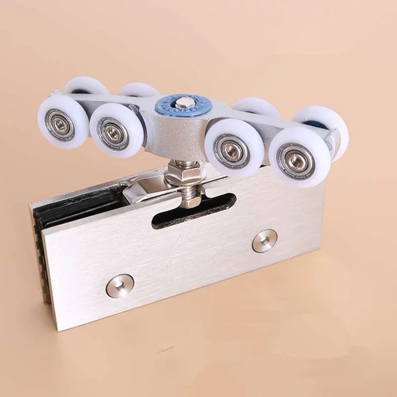 1 комплект! Сверхмощные скользящие двери шкив стальная дверь для душа роликовая