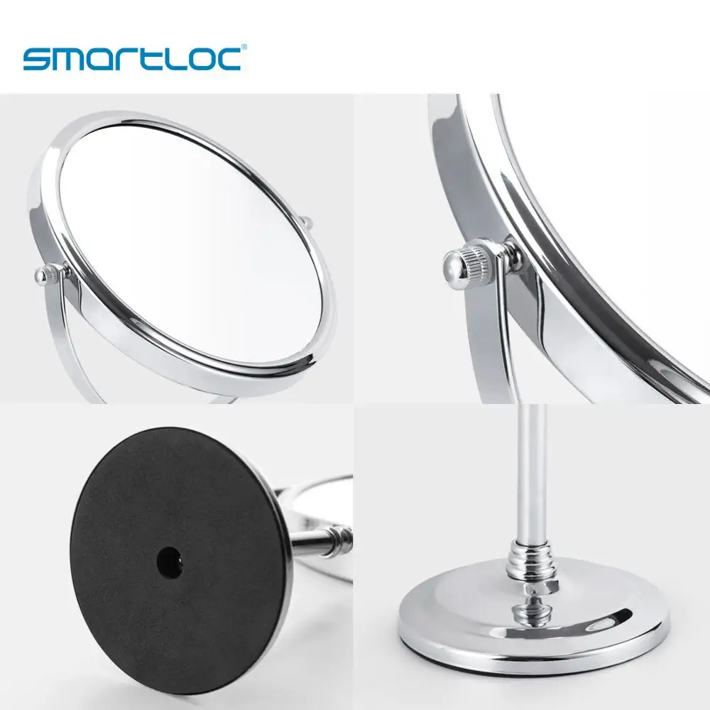 Smartloc 20 см 2-сторонняя железная подставка искусственное зеркало для ванной