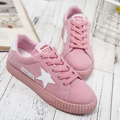 Лоферы женские замшевые на танкетке Повседневные кроссовки с круглым носком без