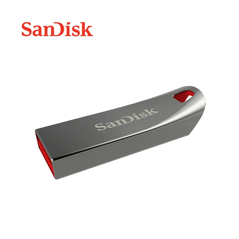 Флеш-накопители SanDisk, 16 ГБ, USB флеш-накопитель, 32 ГБ, 64 ГБ, USB 2,0, карта памяти, мини-флешка, u-диск для ПК, планшет, поддержка, официальный - Цвет: CZ71