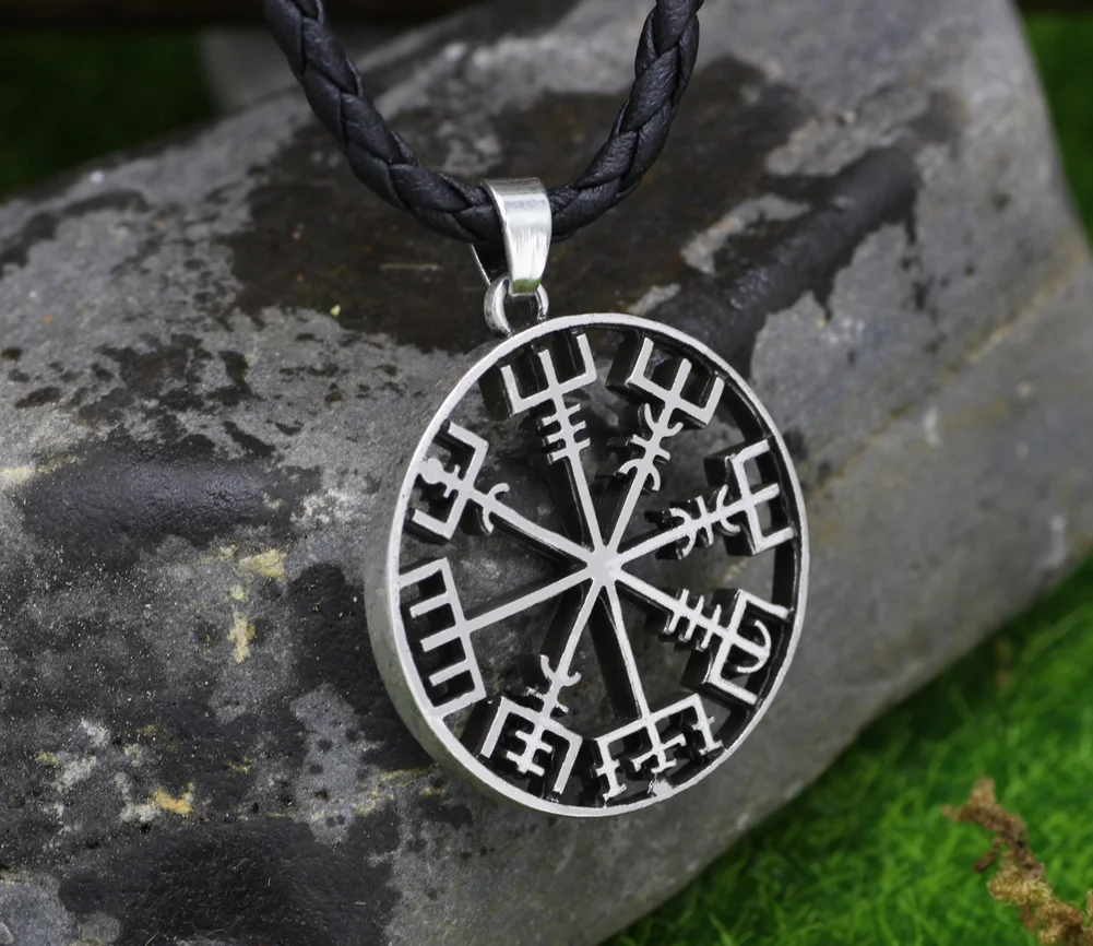 Amulet Pantgram Скандинавская Руна Викинг один символ рунической подвески ожерелье
