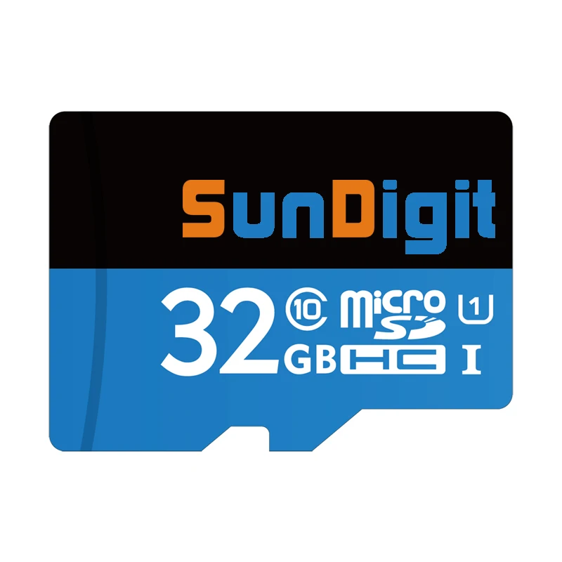 Оригинальный sundigit 16 ГБ 32 64 128 MicroSD MicroSDHC microSDXC Micro SD SDHC SDXC карты Class 10 UHS-1 TF флэш-памяти