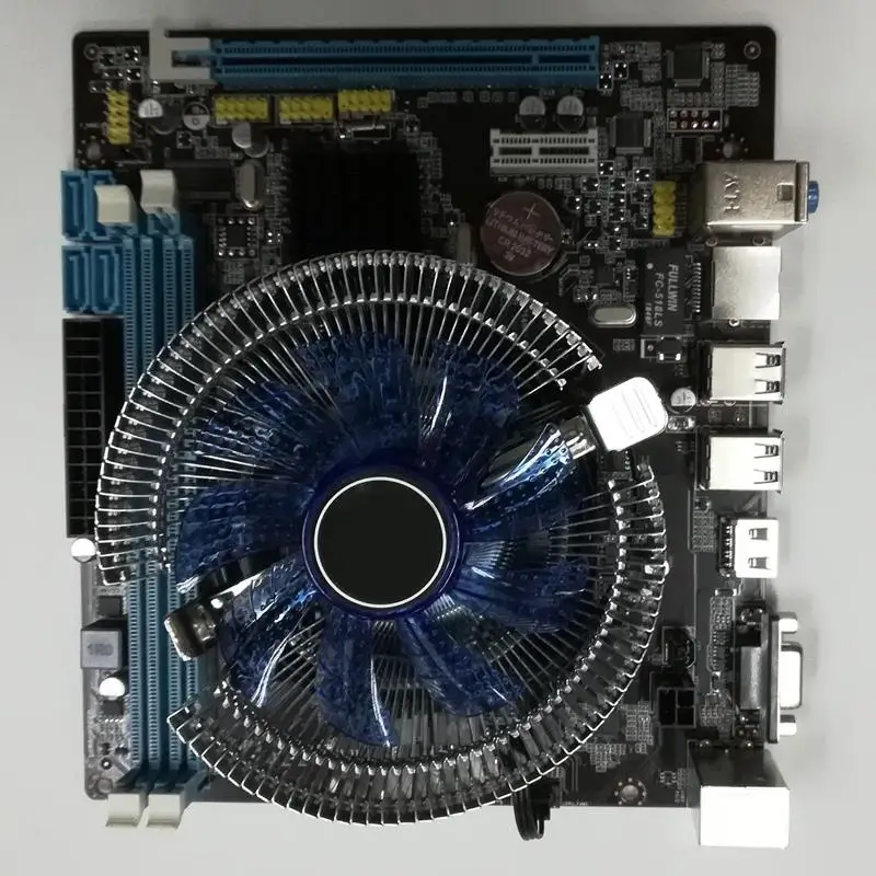 Hm55 компьютерная материнская плата набор I3 I5 Lga 1156 4G вентилятор памяти Atx настольный компьютер материнская плата в сборе Набор игровой набор