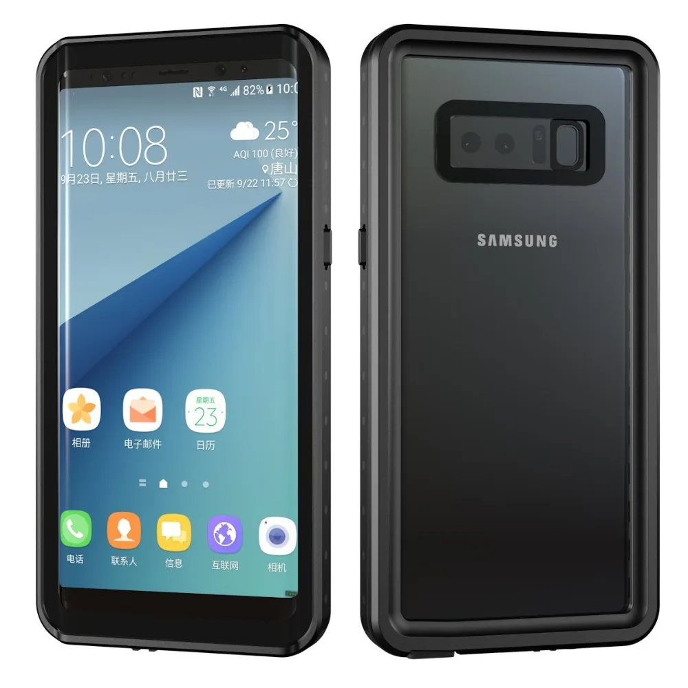 Водонепроницаемый чехол IPX68 для Samsung Galaxy Note 10 9 8 защитный из поликарбоната и ТПУ