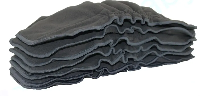 5 шт. детские тканевые вкладыши для подгузников слоев|charcoal inserts|bamboo charcoal insertsnappy