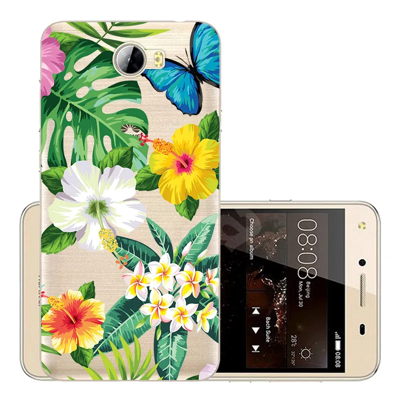 CROWNPRO, мягкий силиконовый чехол из ТПУ для huawei Y5 II Y5 2/Y6 II Compact/Honor 5A LYO-L21, задняя крышка для huawei Y5II, чехол для телефона s - Цвет: HND