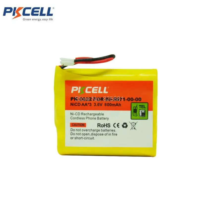 8 упаковок 80 5071 00 AA 800mAh 3 6 V PK 0022 Аккумуляторный NI CD аккумулятор для телефона с