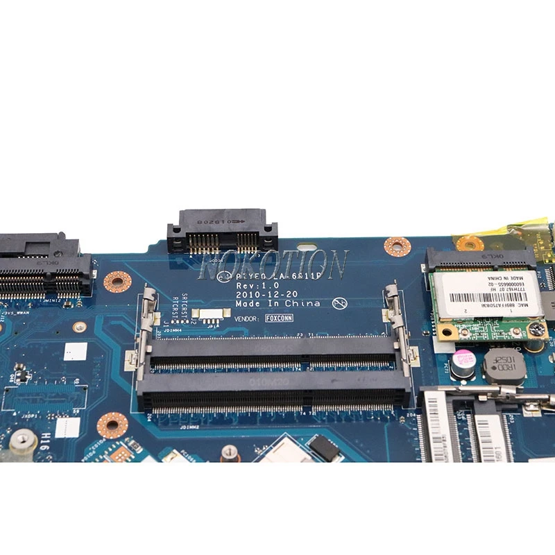 Материнская плата Nokotion P7YE0 для ноутбука Acer Aspire 7750 7750G MBRB102002 MB.RB102.002 HD6700|Материнские