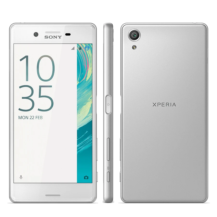 Мобильный телефон sony Xperia X F5121, 4G LTE, 5,0 дюймов, 3 Гб ОЗУ, 32 Гб ПЗУ, 2620 мАч, МП камера, отпечаток пальца, одна sim-карта