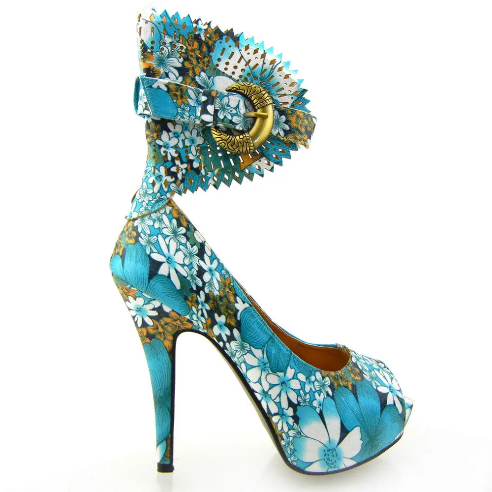 Женские туфли лодочки на высоком каблуке с цветочным принтом|stiletto pumps|high heelshigh heels