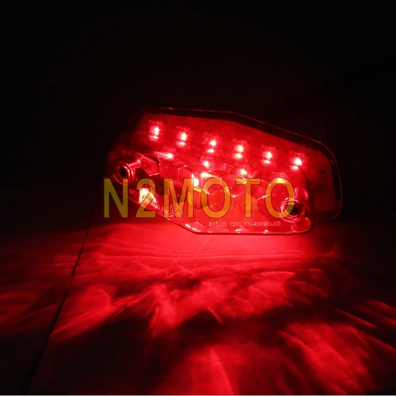 Мотоцикл 12 В LED Emark Lucas 564 стиль задний фонарь тормоза универсальный для BSA Bonneville Cafe