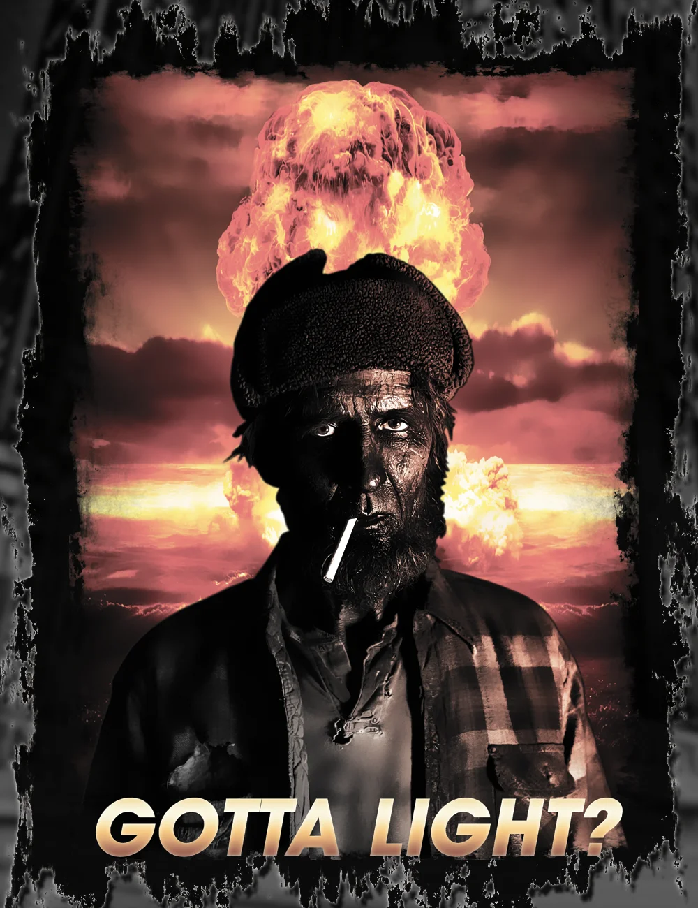 Мужская хлопковая футболка с коротким рукавом принтом Дэвид Линч|Мужские