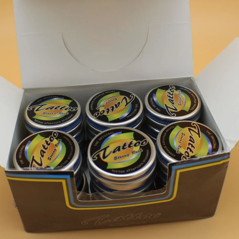 Мазь для ухода за кожей после нанесения татуировок 15 г 24 шт. |