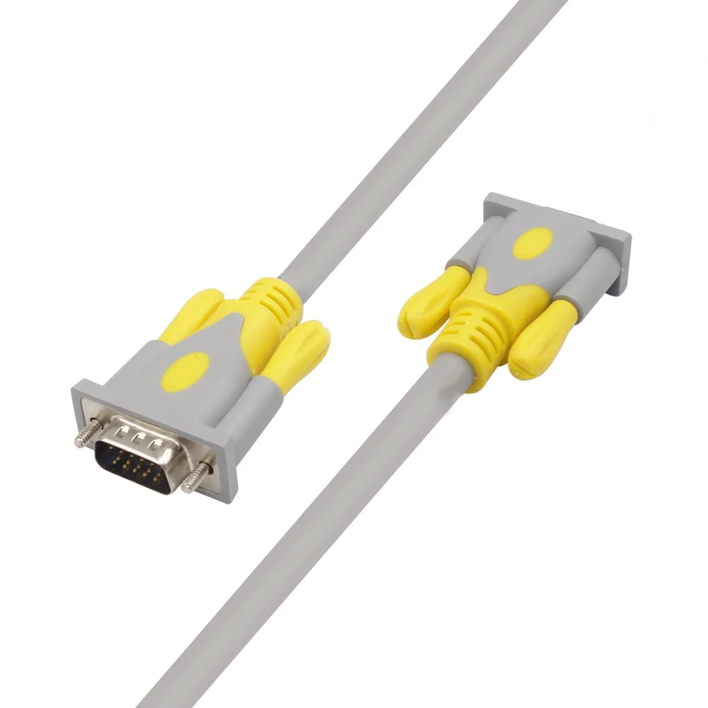 Для TV BOX Monitor HDTV PC Projector Extender ThundeaL 3 + 6 VGA кабель 10 м 15 20 OD8mm Male To Double Ring Extension |