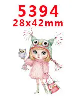 PR5394 new arrival 30pcs/lot free shipping Resin flatback for Hair Bows Snack Planar Resin Crafts for DIY Phone Decorations PR5184 - Color: PR5394