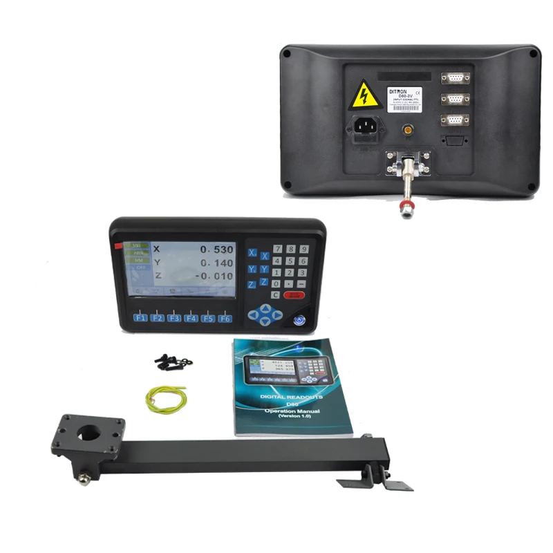 4 осевой цифровой reaodut с функцией RPM Dro для фрезерного станка|Счетчики| |