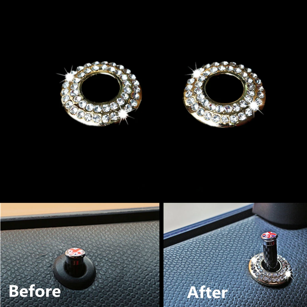 Для BMW Mini Cooper R50 R52 R55 R56 F55 F56 R60 автомобильный Стайлинг дверная булавка