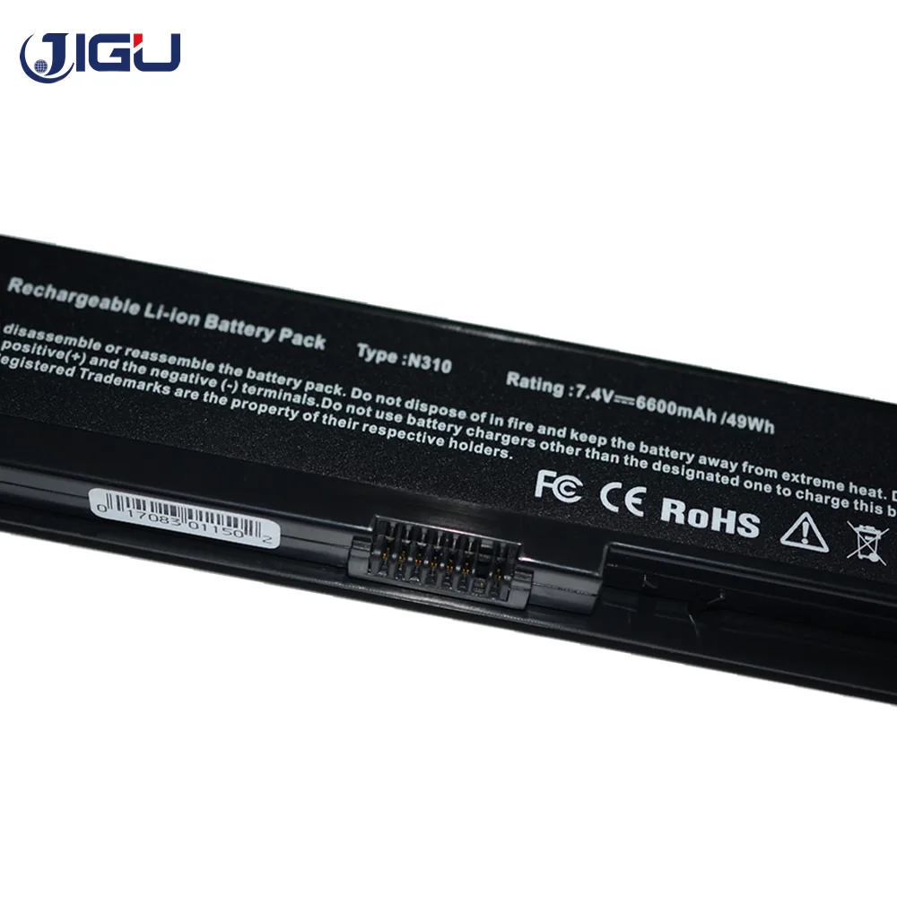 Аккумулятор JIGU для ноутбука Samsung N310 6 ячеек AA-PL0TC6B AA-PL0TC6L N310-3G N310-13GB N310-KA08 |