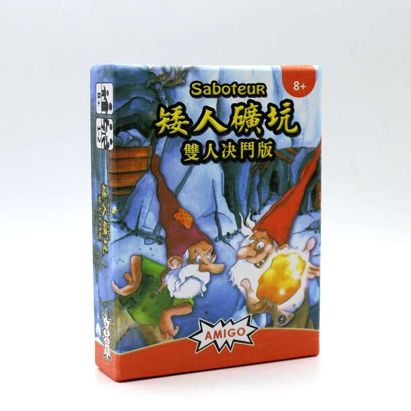 3 Варианта горняцкой игровой таблицы "Саботаж 1 2: Дуэль для игроков".