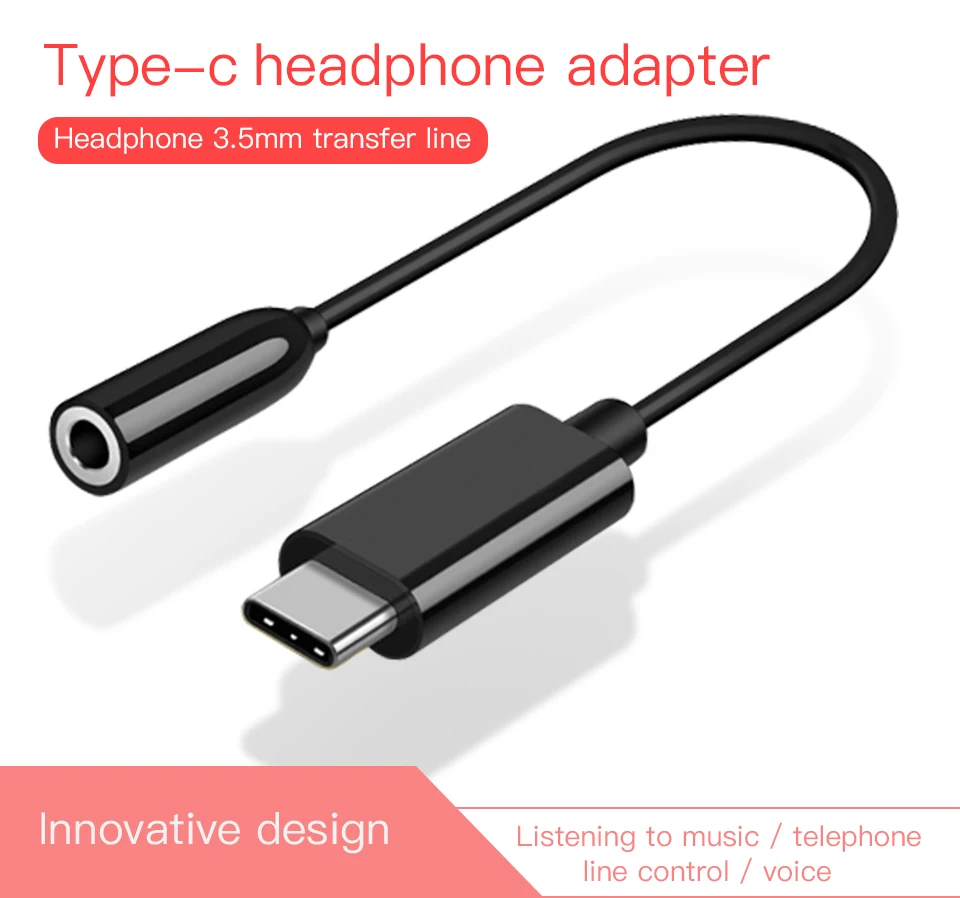 Тип C до 3,5 мм адаптер для наушников usb type-C до 3,5 кабель для наушников Aux аудио кабель для huawei mate 10 P20 Pro Xiaomi Mi 8