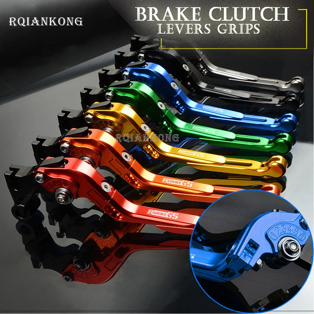 Алюминиевые рычаги тормозной муфты CNC для BMW R1200GS 2004 2012 R1200 R 1200 GS Складные