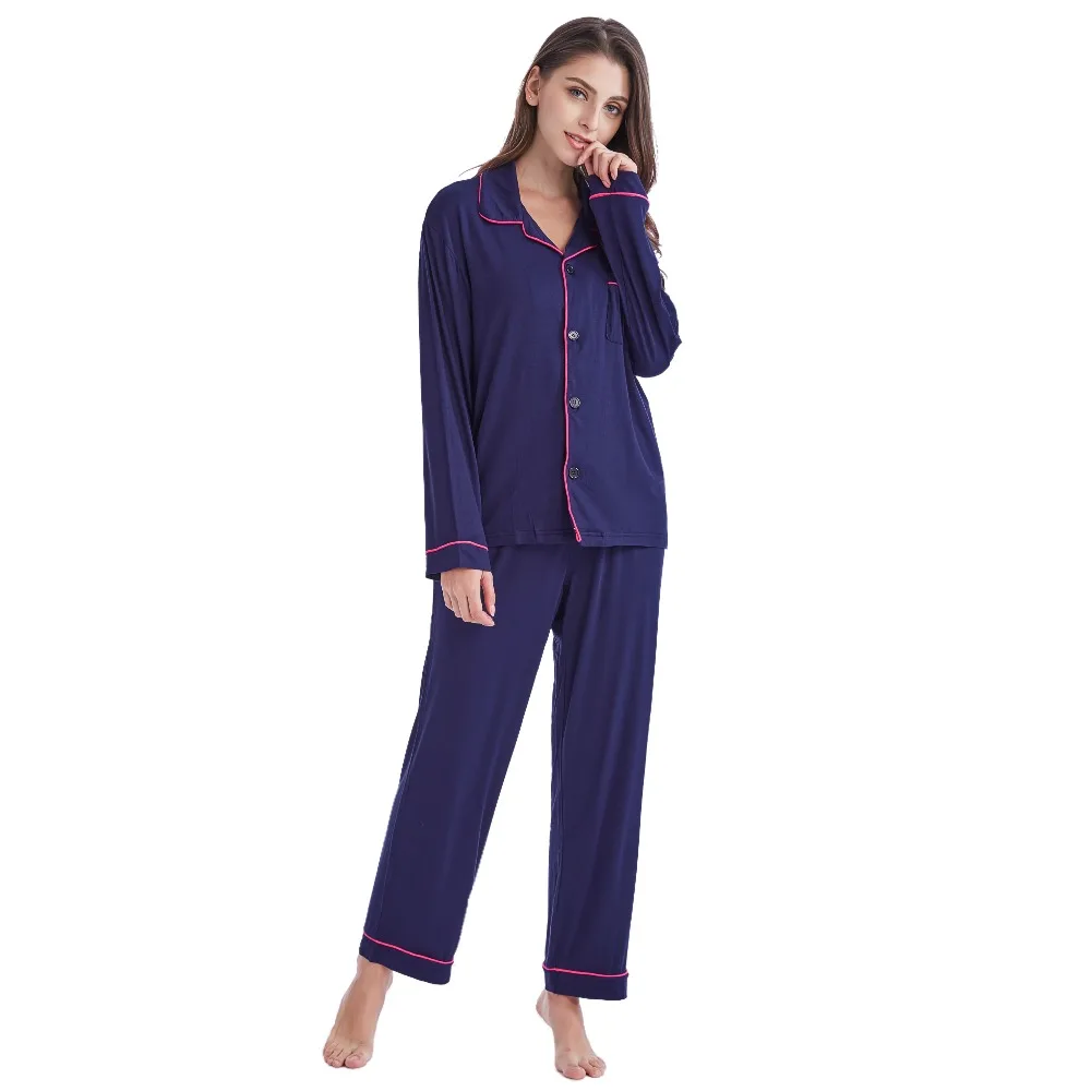 Пижамный комплект Tony &amp Candice Женский хлопковая трикотажная одежда для сна мягкая