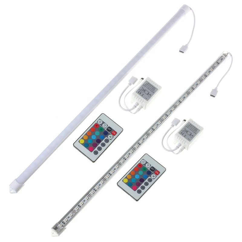 50 см U Shaped36 rgb светодиодные 5050 SMD 12 DC алюминиевый сплав оболочки полосы жесткий светильник для шкафа 8,64 W