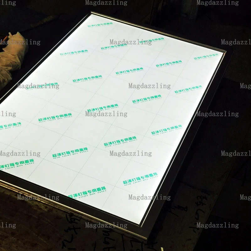 Настенная рамка для меню Edgelit 50 х7 см 6 шт. | Профессиональное освещение