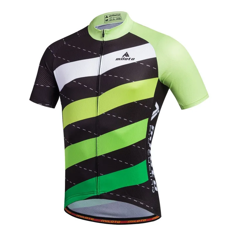 MILOTO Pro Team Мужская велосипедная Джерси Ropa Ciclismo одежда с коротким рукавом