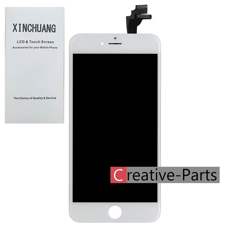 Оригинальный ЖК дисплей для Apple iPhone 6 Plus 5 дюймов белый цвет с сенсорным стеклом