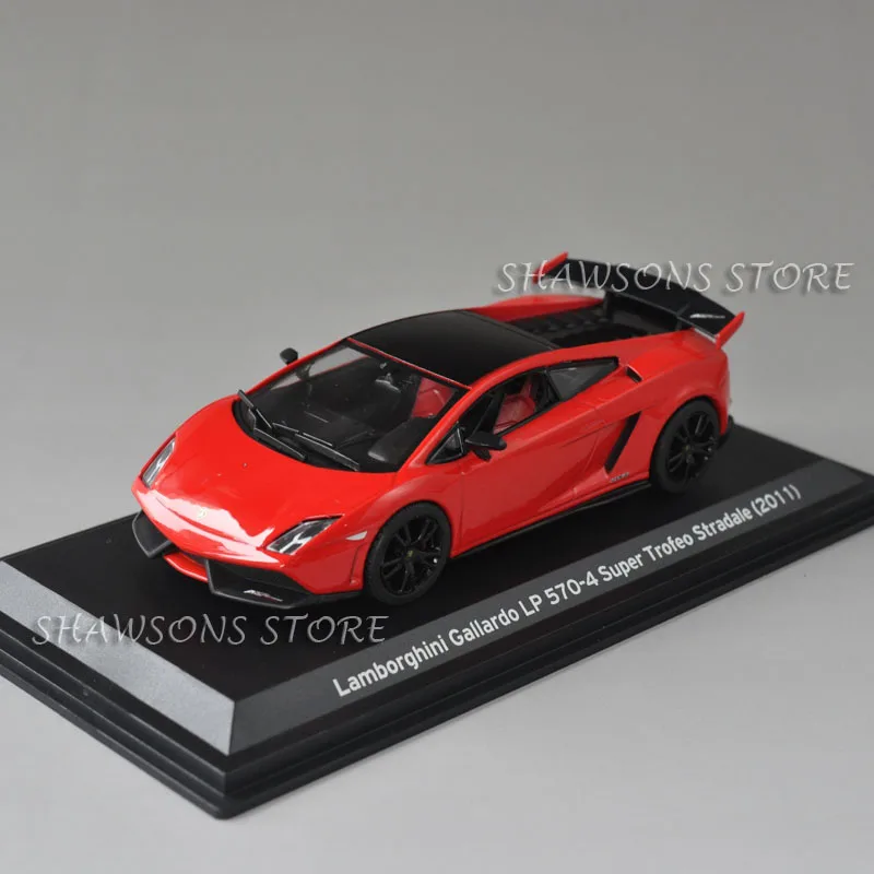 Модели автомобилей LEO игрушки Масштаб 1:43 Lamborghin Gallardo LP 570 4 копия