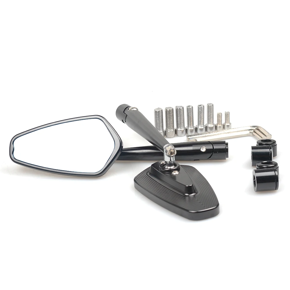 Универсальное мотоциклетное зеркало заднего вида с ЧПУ для Suzuki kawasaki z750 z800 Honda BMW