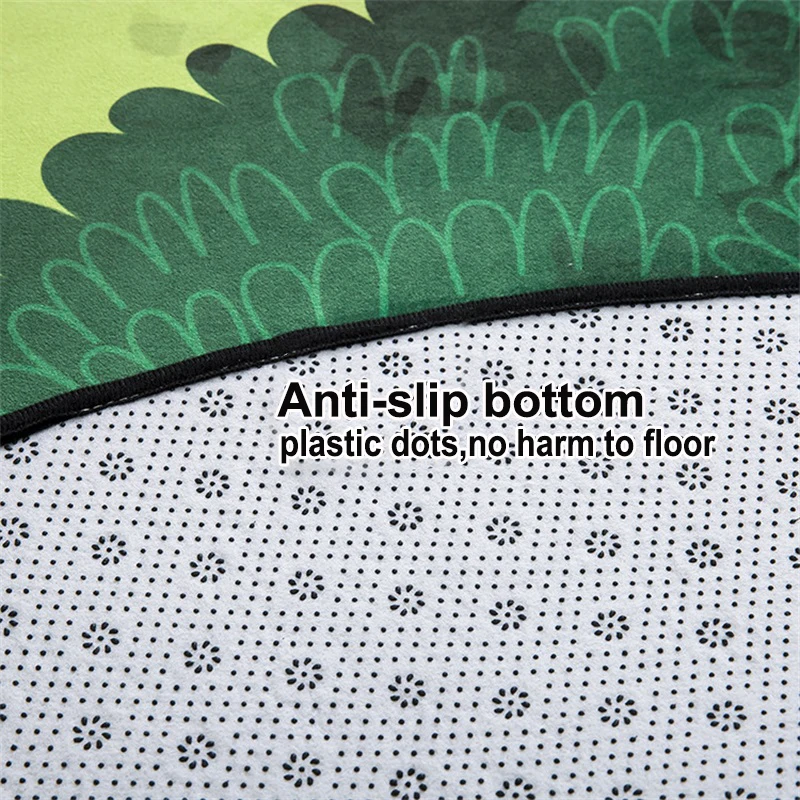 

Decorations Home Door mat absorbent cartoon Round Carpet Living Room kitchen mats absorbent mats foyer anti-slip carpet