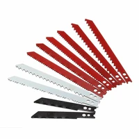 10pcs jigsaw blades set for black decker jig saw metal plastic wood blades 6097mm home diy hand tool