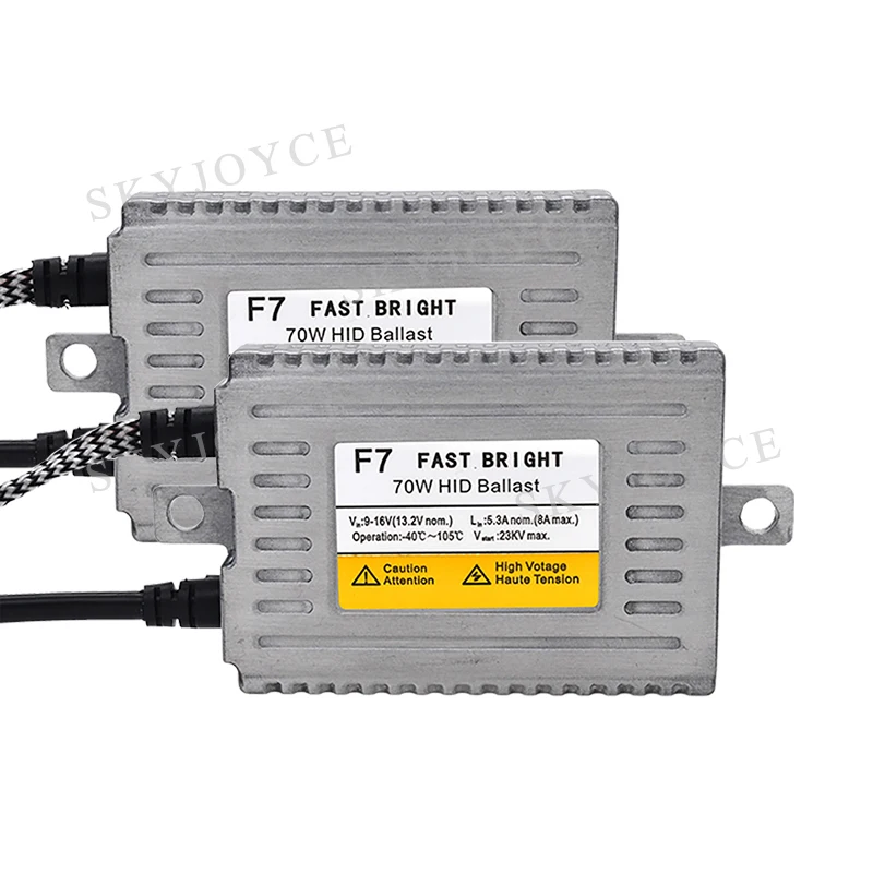 Автомобильная фара 12 в 70 вт HID ксеноновый балласт быстрый яркий старт DLT F7 реактор