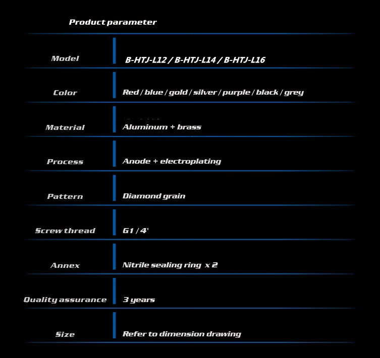 Bykski Алмазная жесткая компрессионная трубка G1/4 резьба 4 слоя уплотнения OD12 14 16 мм жесткая труба фитинг