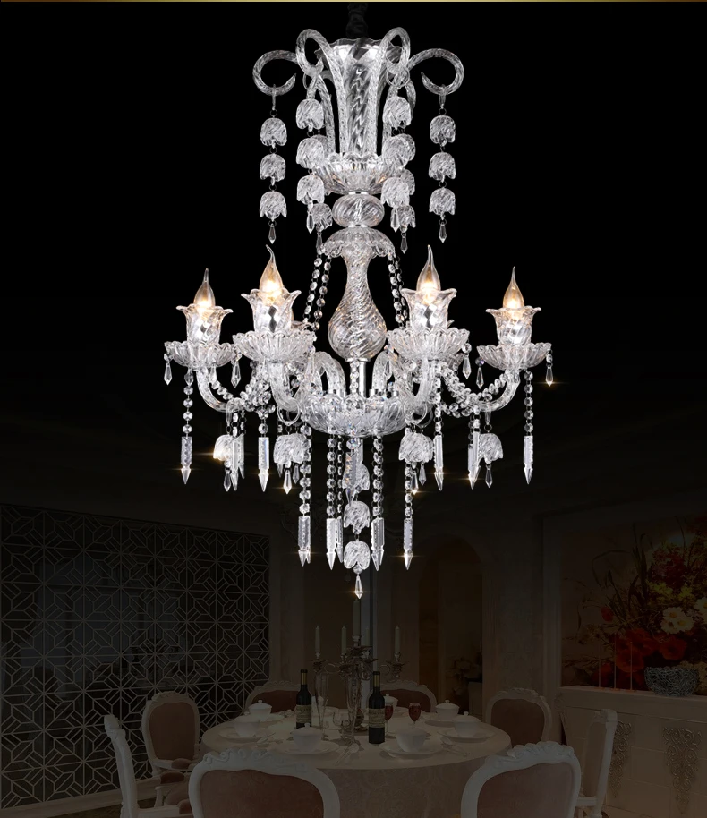 Современные светодиодные хрустальные люстры потолочные светильники K9 комнатная