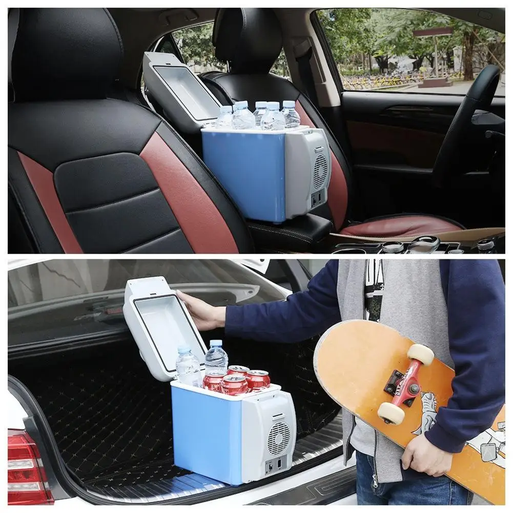 

Professional 7.5L 12V Auto Car Mini Travel Refrigerator Cooling And Warming Portable Fridge Thermoelectric Refrigerator