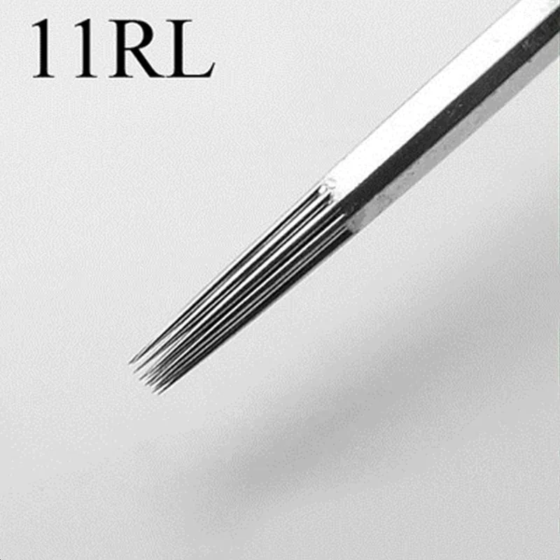 Одноразовые стерилизованные 11RL иглы татуировки (11 круглая подкладка) 50 ⑤ кор.