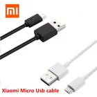 Кабель USB, Micro USB, 1.2 м черный, 0.8 м белый, для зарядки и передачи данных, для Xiaomi Redmi 6, 5, S2, 6A, 5A, 4A, 4X, A2, Lite, Note 6, Pro, Plus