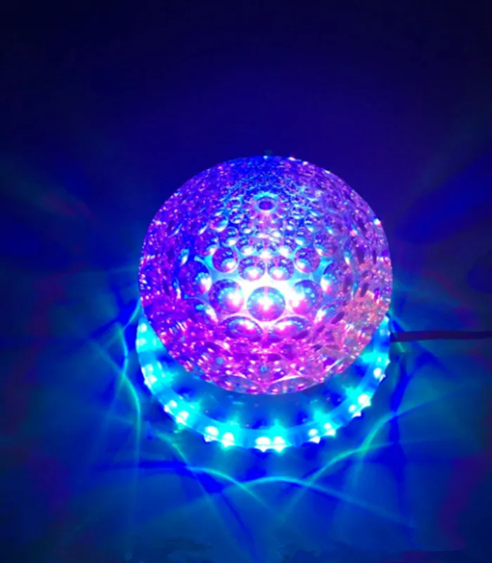 

Sun Pineapple Ball DJ led Rotating Mini Crystal Magic Ball light/ KTV Bar Stage LED indoor Decorative Lighting