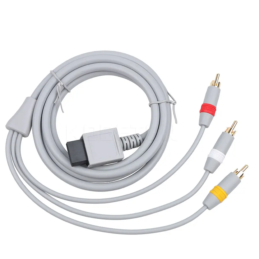 Kebidu Высококачественный новый 6 футов 1 8 м Аудио Видео AV Aux композитный 3 RCA кабель