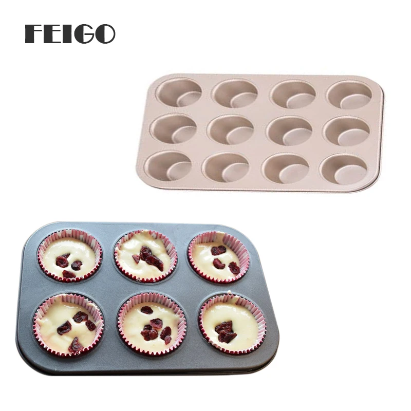 FEIGO 6 отверстий форма для торта нержавеющая сталь не липкая DIY Форма выпечки