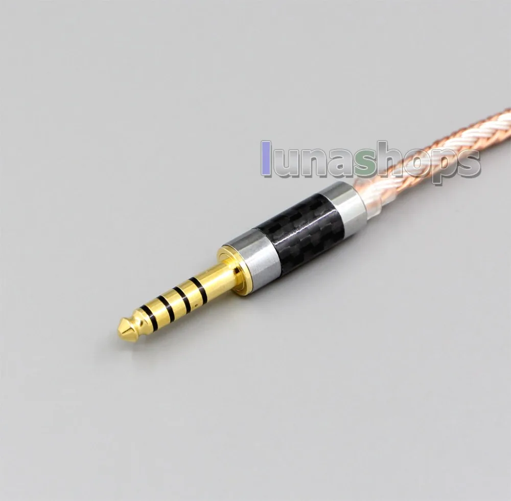 LN006400 16 ядер посеребренные XLR 3,5 мм 2,5 мм 4,4 мм наушники кабель для Audeze LCD-XC LCD3 LCD-X LCD2
