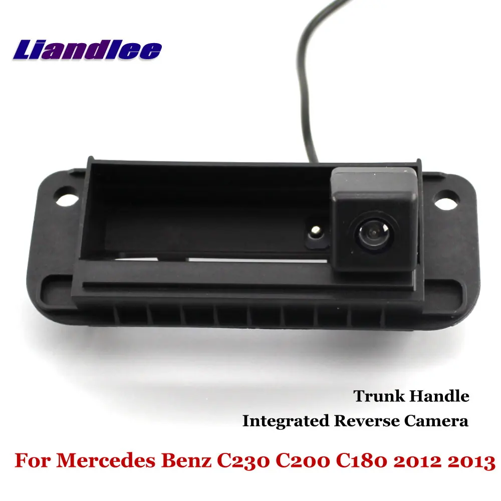 For Mercedes Benz C230 C200 C180 2012 2013 2014 2015 2016 2017 2018 Car Trunk Handle Rear Camera Parking Back Kit Accessories