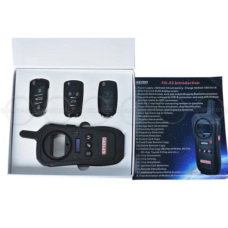 OBD2 ключ программатор инструмент KEYDIY KD-X2 Автомобильный гаражная дверь пульт kd x2