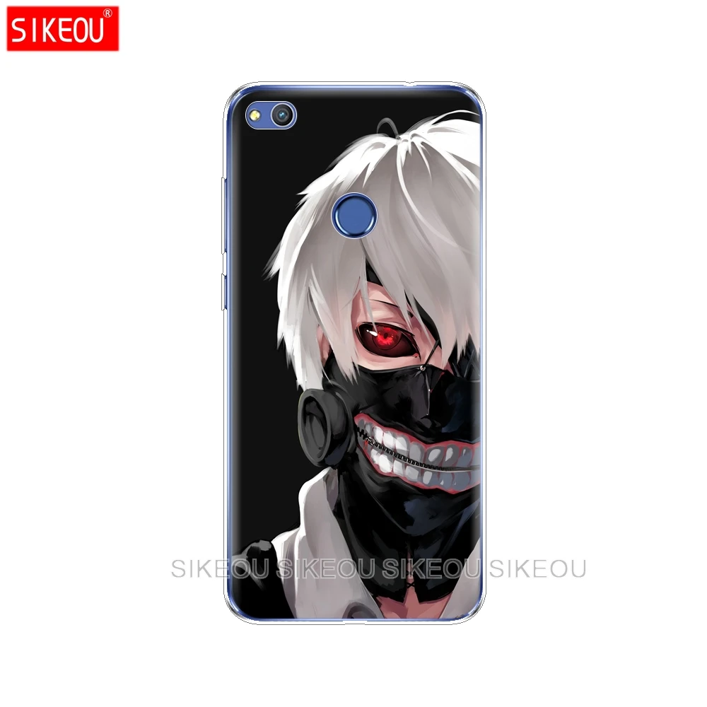 Силиконовый чехол для телефона Huawei P20 P7 P8 P9 P10 Lite Plus Pro 2017 P Smart Tokyo Ghoul anime kaneki ken |